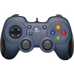 Logitech G F310 Wired Gamepad Controller Console Like Layout 4 Switch D-Pad PC - Blue/Black