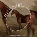 VIYYIEA Gold Framed Canvas Art Prints,8x10Inch, Country Horse Art Painting, Vintage Retro Decor for Bathroom Bedroom Living Room shelf bookshelf Fireplace, Rustic Farmhouse Picture