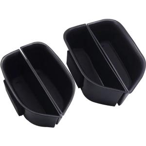 For Mercedes-Benz CLS Class W218 CLS 300 350 2011-2015 Car Interior Door Handle Panel Doors Armrest Storage Glove Box Holder(Black-4PCS)