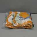 Cute Bathroom Rug,Scalloped Floral Washable Bath Mat,32X20Pink and Yellow Small Boho Rugs for Shower, Sink,Bedroom,Kitchen Decor (19.6X31.4 in, Light-orange)