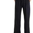 Womens PPants Classic JoggersSofy Winter Pjs Bottoms Wide Leg Baggy Trousers Size XS