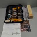 Wood Carving Kit, 23pcs Wood Carving Tools with 4 Wood Carving Knives 5 Detail Knives 9 Blocks, Whittling Kit DIY Hobbies for Adults