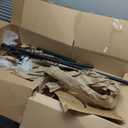 Happyyami Outdoor Shepherds Hooks Heavy Duty Garden Pole Prong Base for Bird Feeders Plant Baskets Flags and Solar Lights Black Decoration for Patio