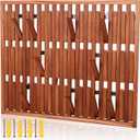 Weysat Piano Coat Rack with 51 Hooks 24 x 30'' Large Coat Rack Wall Mount
