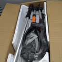 VEVOR Wall Smoother, 900W Electric Tool with 12 Sanding Discs, 800 to 1800 RPM Speed, 3 Vacuum Hoses, Collapsible for Ceiling Use, Dual LED Lights, Telescoping Handle, and Built-in Dust Collector