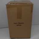 3 Inch King Memory Foam Mattress Topper, Ventilated Foam Topper with Cooling Cover, Mattress Pad with 18'' Deep Pocket, White