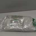 Grey Curtains 38 Inch Width for Kitchen Windows 2 Panels Back Tab Rod Pocket Linen Sheer Cafe Tier Light Filtering Short Curtains for Bedroom Laundry Room Closet Door Decor Wide 38x45 Long Light Gray