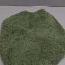 Luxury Soft Microfiber Toilet Lid Cover Machine Washable Solid Toilet Seat Cover 17.5" x 15" Adjustable Rubber Backing Fits Most 16-17.5" L x 14-16" W Round Oblong and Elongated Toilet Seat (Green)