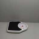 Taylor Battery Free Analog Scales for Body Weight, 330LB Capacity, Easy to Read Large 7-inch Dial, 18.4 x 13.7-inch Ribbed Mat Platform, Black (330 Pound, White)