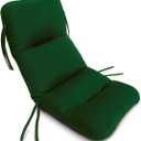 Comfort Classics 21W x 48L x 2H Hinge at 27" Sunbrella Outdoor Horizontal Quilt Chair Cushion in Palm Inc.