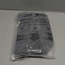 Bum Bag Checkered Crossbody Bag for Women, Nylon Bum Bags with Adjustable Strap Oversized Waist Purse Women's Large Fanny Pack (Black)