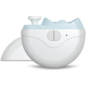 Electric Nail Clipper, 3 Speeds Strong Power Electric Smart Nail Clippers, 2 in 1 Automatic Nail Trimmer with Polishing, Electric Nail Clippers for Seniors Seniors, Kids, Adults