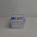 DURABLE FOOD STORAGE, WITH SIDE LAUNDRY LIDS, 2 PACK, BIG AND SMALL