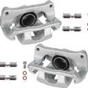 KUSATEC 18B5397 18B5396 Disc Brake Caliper with Bracket fit for Ford F-150 Lobo 2012-2016; Both Left and Right side