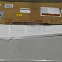 30x8 Baseboard Return Air Grille for 30"Wx8"H Duct Opening, 7/8" Depth | Steel Baseboard Return Air Vent Cover Grill,7/8" Thick Margin Turnback for Baseboard,Outer Dim 31.75"W X 9.75 "H X 7/8"