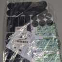 Felt Furniture Pads 300 Pieces, Furniture Pads for Hardwood Floors, Felt Pads for Chair Legs Furniture, Floor Protectors for Furniture Black