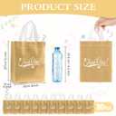30 Pcs Thank You Gift Bags with Handles 10"H x 8"L x 4" W Inch Bulk Reusable Thank You Return Gift Bags Nonwoven Foldable Bag for Business, Shopping, Wedding, Baby Shower, Graduations, Party Favors