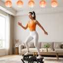 Rocking Steppers for Exercise at Home, Rocker Stepper Side to Side with Resistance Bands & Handlebar for Full Body Workout, Low-Impact Lateral Stepper Exercise Machine with Digital Monitor