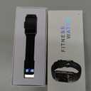 Smart Watch Health Fitness Tracker with 24/7 Heart Rate, Blood Oxygen Blood Pressure Sleep Monitor, 115 Sports Modes, Step Calorie Counter Pedometer IP68 Waterproof for Android and iPhone Women Men