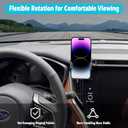 Car Phone Holder Fits for Subaru Outback 2021-2025,Thick Cases Friendly,Cell Phone Mount for 4-7 in Phones,360 Degree Rotation,Easy to Install