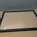 18x 24 inch Acrylic Picture Frame, Horizontal/Vertical Clear Photo Frame for Wall with Tape, No Drilling Floating Hanging Frameless Picture Frame, Wall Mount for Home, School, Office