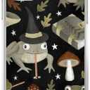 WidofvSpky Frog Witch Case for iPhone 15, Cute Frog with Mushroom Case Compatible with iPhone 15 for Boys Girls and Women, Unique Trendy TPU Bumper Phone Cover Case for iPhone 15