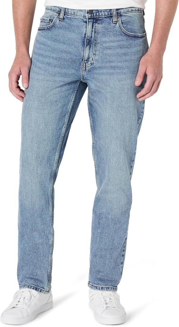 Amazon Essentials Men's Low Stretch Athletic Fit Jeans (Blue)