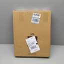 Bemis 500EC Durable Wood Toilet Seat with Easy Clean Hinges, Made in USA, Round, Almond