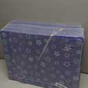 Blue 24-Pack Desk Dividers for Students, Waterproof Plastic Study Carrel Divider, Durable Testing Dividers for Classroom Teacher Supplies, Easy to Clean Privacy Shield Folder Boards for Student Desk