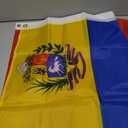 Anley Fly Breeze 3x5 Foot Venezuela 8 Stars Flag - Vivid Color and Fade proof - Canvas Header and Double Stitched - Bolivarian Republic of Venezuela Flags Polyester with Brass Grommets 3 X 5 Ft