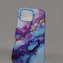 Casetego for iPhone 16 Pro Max Case,Compatible with MagSafe,[Military Grade Drop Test] Full Body Protection Slim Shockproof Rugged Marble Women Girls Case for iPhone 16 Pro Max 6.9 inch,Azure Blue