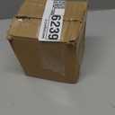 Gingerbread House Christmas Decorations - 1PC Clay Dough Cookie and White Color House with Led Light Ornaments for Tabletop Holiday Party Home Decoration