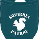 Squirrel Patrol Dog Bandana, Teal Dog Bandana, Funny Cute Dog Bandana, Dog Squirrel Bostume, Squirrel Costume for Dogs, Pet Dog Triangle Scarf, Dog Bandana for Small Medium Large Dogs (F44)
