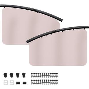 Car Window Shade for Baby, Front Window Covers,Pink