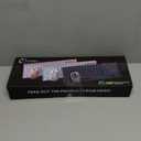 SABLUTE Wireless Keyboard and Mouse Combo Backlit - Compact Quiet Keyboard with RGB Mouse, Rechargeable, Slim, Sleep Mode, Portable Cordless Keyboard Mouse Set for Mac, Windows, Laptop, PC (Rose Gold)