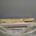 Little Library Box Outdoor Free Library Kit, Updated Double Doors Literature Little Library Box, Wood Cabinet Book Storage for DIY Nameplate, Neighborhoods, Community, Schools Sharing Books