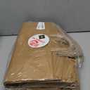 57 Lb Large Kraft Paper Grocery Bags with Handles - 50 Count 12 x 17 x 7 - Durable, Reusable & Eco-Friendly Shopping Bags, Brown Kraft Take-Out Bags for Retail, To-Go, Any Occasion (50, With Handles)