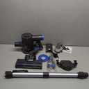 Cordless Vacuum Cleaner, 8-in-1 Lightweight Stick Vacuum with Powerful Suction, Self-Standing, 40 Mins Max Runtime, Rechargeable Vacuum Cleaners for Home, Hardwood Floor, Carpet, Pet Hair N3S (Black)