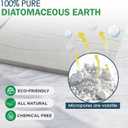 MOPHONICHOME Extra Large Stone Bath Mat 32 x 20 inches - Diatomaceous Earth Bathroom Stone Mat, Non Slip Quick Dry Diatomite Bathroom Rug, Absorbent, Modern Design, Easy to Clean, Grey