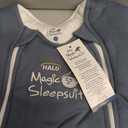 Magic Sleepsuit Baby Merlin's Cotton Baby Swaddle Transition Product - Soft and Cozy Design, Double Zipper for Easy Diaper Changes, Promotes Safe Sleep, 3-6 Months - Navy Blue - Small (12-18lbs)