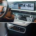8PCS Car Screen Protector for 2025 Genesis GV80 Accessories Navigation& Dashboard&AC Nano Touchscreen Protector Film HD Clear Bubble Free 27''
