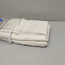 MIULEE Linen Textured 100% Blackout Curtains for Bedroom 84 Inches Long Ivory Thermal Insulated Black Out Curtains Curtains/Draperies with White Liner for Living Room/Nursery, Grommet Top, 2 Panels