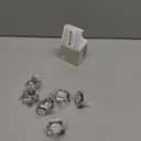 6Pcs Glass Christmas Ornaments Clear Faceted Glass Star Hanging Decorations for Centerpieces Sun Light Catcher Crystal Ornaments for Christmas Tree Windows Chandelier Wedding New Year Party Supplies