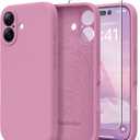 Magnetic for iPhone 17 Case, Compatible with MagSafe, [Full Camera Protection][Screen Protector] Silicone Shockproof Protective Phone Case for iPhone 17 6.3", Blackcurrant