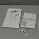 3 in 1 Magnetic Wireless Charger for Apple Multiple Devices, Foldable Fast Charging Station - Magsafe Charger Stand, Travel Charger Pad for iPhone 17 16 15 14 13 12 Series/Apple Watch/AirPods Pro