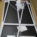 Magnetic Whiteboard Easel Stand, Dry Erase 36 x 24 White Board with Height Adjustable Tripod Stand, 3' x 2' Flipchart Easel Stand Presentation Board, 6 Magnets, 1 Eraser, 2 Pens