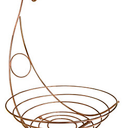 Fruit Basket Stainless Steel Silver Chrome Plated Fruit And Veg Basket Bowl