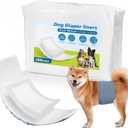 Dog Diaper Liners （Regular 200 Count） Absorbent and Super Soft Dog Diaper Booster Pads for Female Dog Diapers or Male Dog Belly Bands