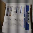 MOFIT Backsplash Tile for Kitchen Peel and Stick Stone Matte Finish, Bathroom Tiles Stickers 3D Wall Panel Linear Mosaic Marble Backsplash Waterproof(10sheets, Cement Grey)