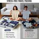 Veken 10 Set Packing Cubes for Travel Essential, Suitcase Organizer Bags in 4 Sizes, Carry-On Luggage Accessories with Large Laundry & Hanging Toiletry Bag, Must-Have for Airplane, Road Trip & Camping